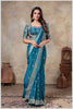Grace in Every Thread Teal Blue Elegance Redefined