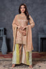 Embroidered Kurta Palazzo Set with Dupatta