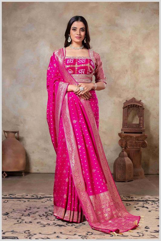 Grace in Every Thread Pink Elegance Redefined