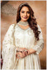 Step Into the Spotlight in This Offwhite Silk Anarkali Gown