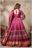Designer Wine Anarkali Suit with Heavy Embroidery