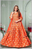 Embroidered Tissue Silk Anarkali Gown