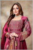 Designer Wine Anarkali Suit with Heavy Embroidery