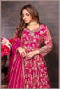 Elegant Deep Pink Anarkali with  Designer Dupatta