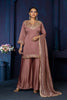 Pure Linen Zardozi Handwork Palazzo Set with Dupatta