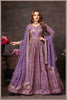 Twilight Lavender Tissue Anarkali Gown with Chinon Dupatta