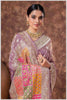 Magenta Banarasi Saree with Mirror Border & Patched Pallu
