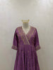 Handwork Anarkali Gown with Embellished Dupatta