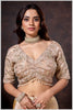 Chiku Color Embroidered Blouse with Pearl Drop Detailing