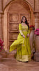 Liril Chinon/Daman Gazi Anarkali Gown with Hand Embroidery