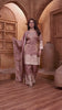 Chocolate Tissue Silk Plazo Set with Golden Zari Accents