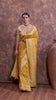 Mustard Banarasi Saree with Intricate Zari Weaving