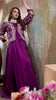 Purple with a Touch of Royal bandhej jacket